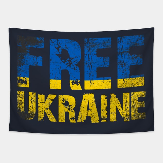 free ukraine 2022 Tapestry by hadlamcom