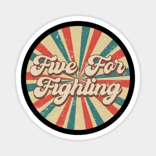 Circle Design Fighting Proud Name Birthday 70s 80s 90s Styles Magnet