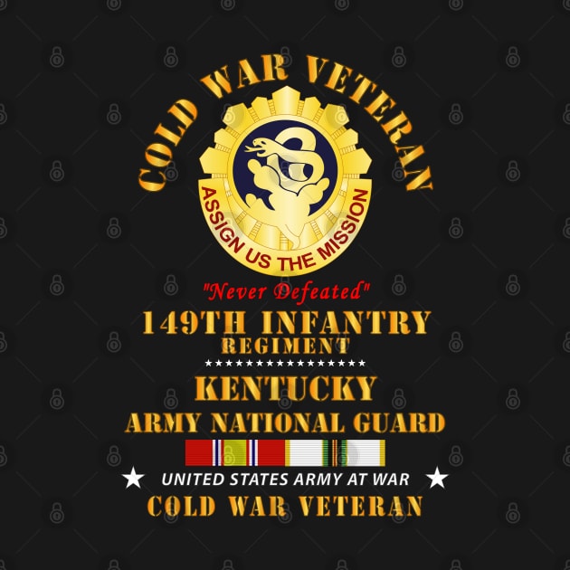 Cold War Vet -  149th Infantry Regiment - Kentucky ARNG w COLD SVC by twix123844