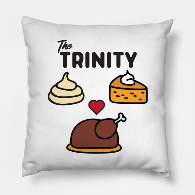 Thanksgiving Trinity Pillow by Calculated