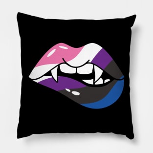 Vampire lips Pillow