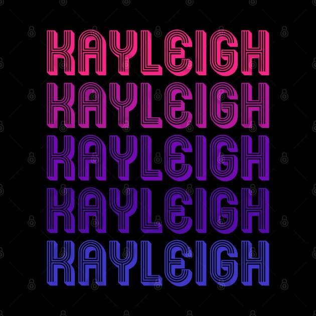 Kayleigh - Retro Minimal Line Pattern by Fusti