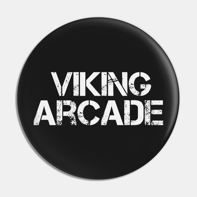 Viking Arcade Parallel Logo Pin by VikingArcade