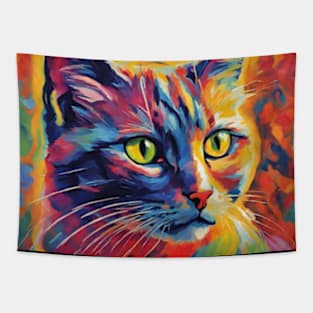 fauvism cat art les fauves pt15 Tapestry