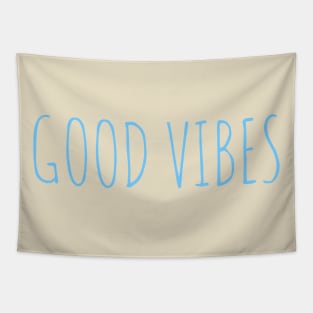 Good vibes yoga workout gym Tapestry