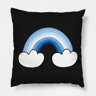 Gay pride flag Pillow