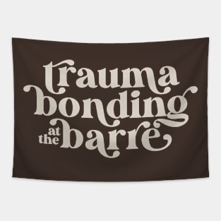 Ballet Dancer Trauma Bonding at the Barre Tapestry
