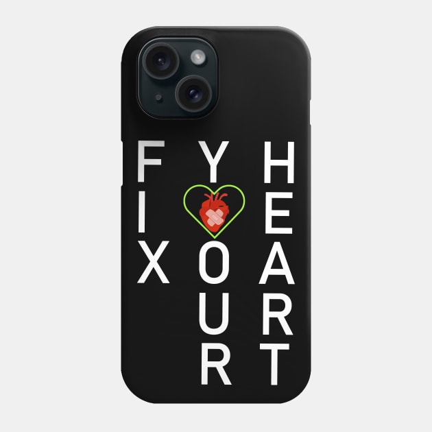 Fix your heart shirt, Fix your heart America T-shirt Phone Case by POINT799