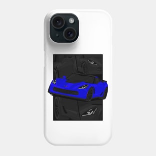 Z06 DARK-BLUE Phone Case