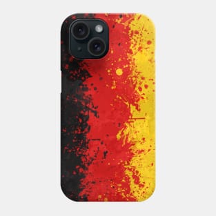 Germany Flag Action Painting Phone Case