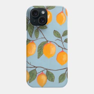 Lemon Tree Painting Phone Case