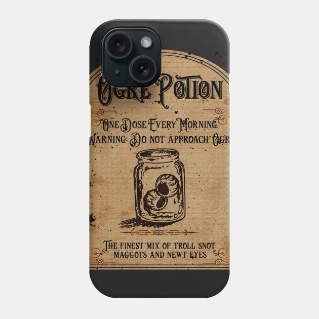 Ogre Potion Halloween Phone Case by letnothingstopyou