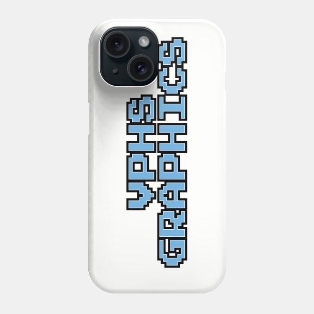 8 Bit VPHSGraphics Phone Case by vphsgraphics