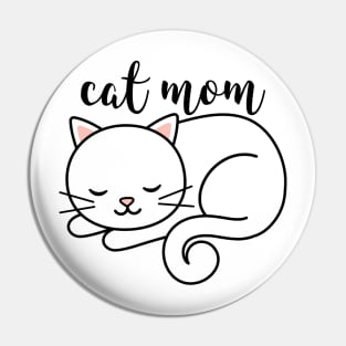 Cat Mom - Cat Lover Pin