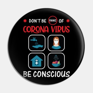 Corona virus Pin