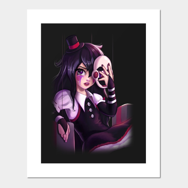 Marionette Fnaf Affiche Et Impression D Art Teepublic Fr