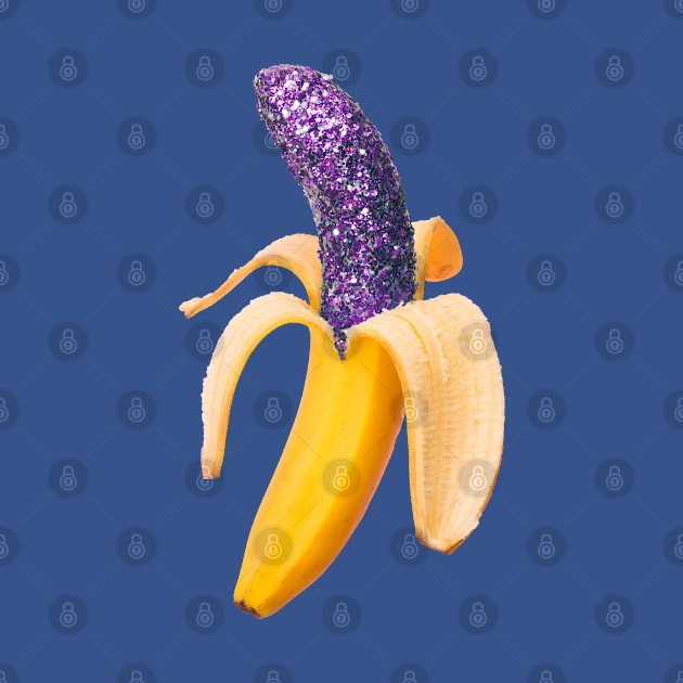 Glitter banana by byb