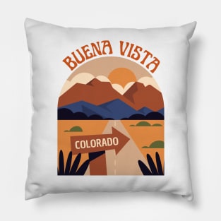 Buena Vista Colorado Pillow