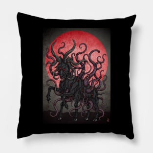 Black Goat Red Moon - Azhmodai 23 Pillow