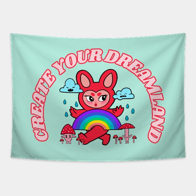 Create your dreamland Tapestry by Lemon Squeezy design 