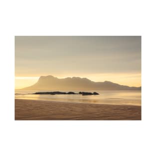 Golden light at beach in Borneo Bako national park Malaysia T-Shirt