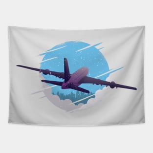 Airplane Design Tapestry