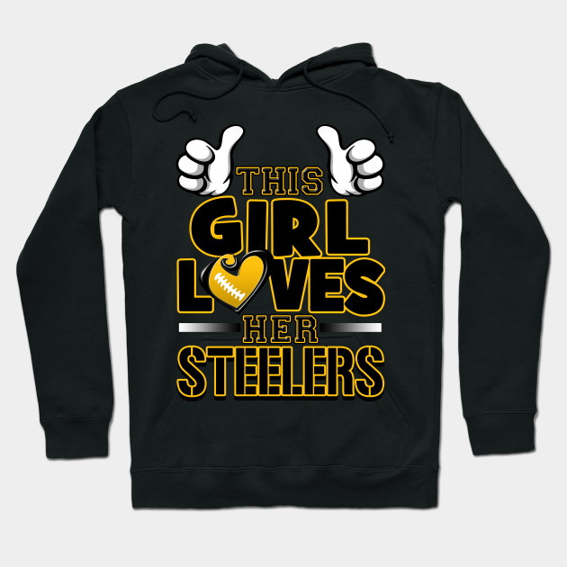 girls steelers hoodie