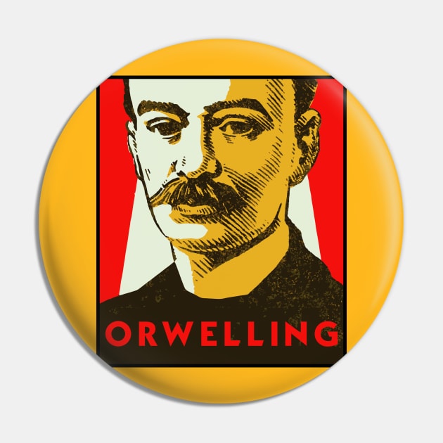 ORWELLING Pin by theanomalius_merch