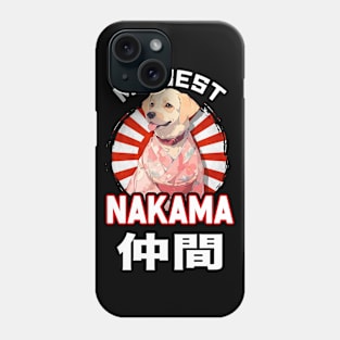 Cute Dog wearing a Kimono - Anime Shirt Phone Case