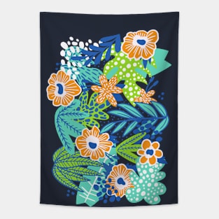 Botanical Jungle Tapestry