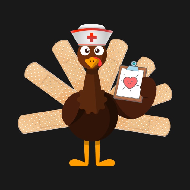 Thanksgiving nurse turkey by Flipodesigner