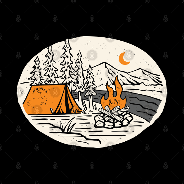 Camping by quilimo