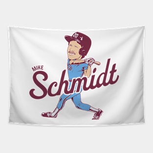 Mike Schmidt Caricature Tapestry