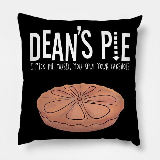 Dean's Pie Pillow by nathalieaynie