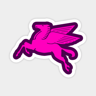 Pink pegasus Magnet