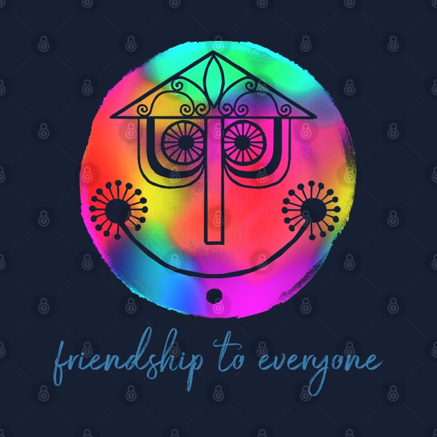 Friendship To Everyone by onarolltees