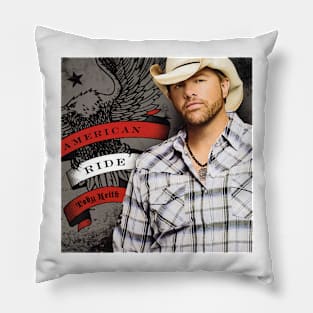 Vintage American Ride  Cowboy Pillow