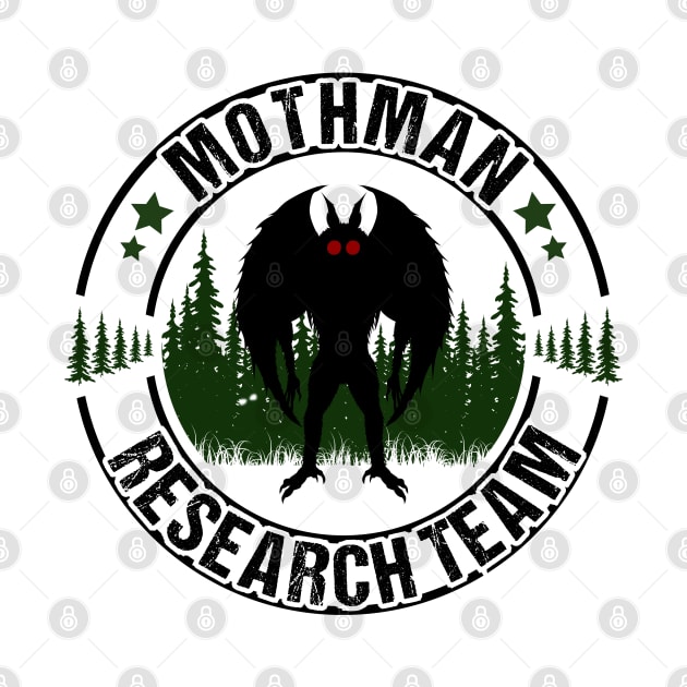 Mothman Silhouette by Tesszero