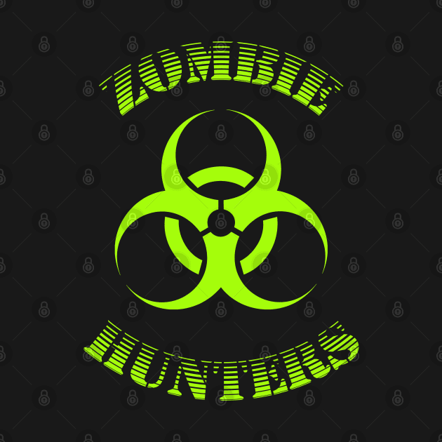 Zombie Hunters Design Bio-Hazard L1 by Capital Blue