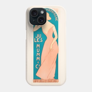 Dumas Champagne Jules Mumm, 1897 Phone Case