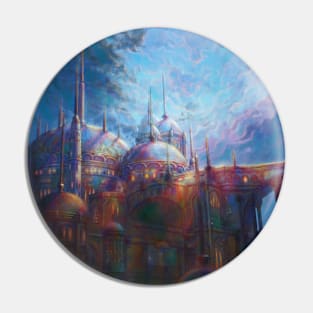 Ul'dah At Night FFXIV Pin