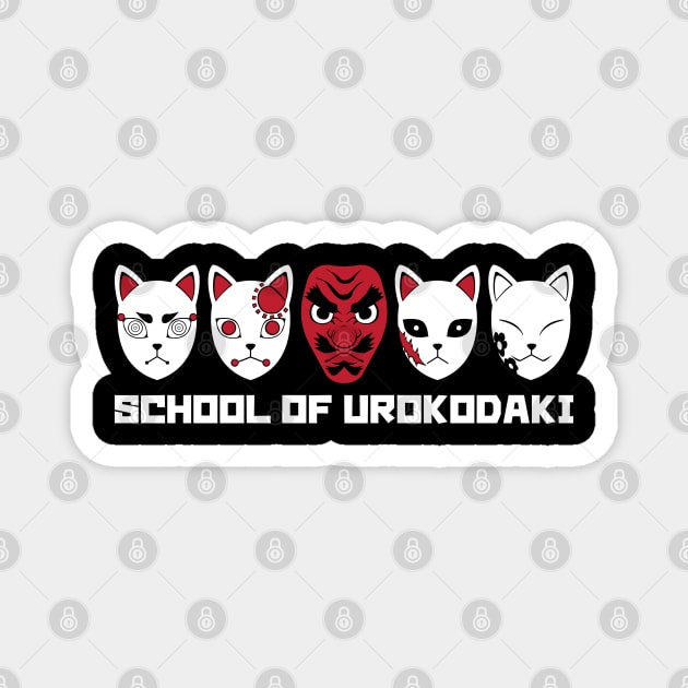 School of Urokodaki Magnet by merch.x.wear