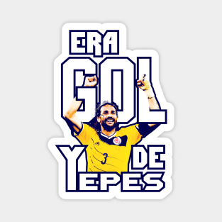 Era gol de Yepes Magnet