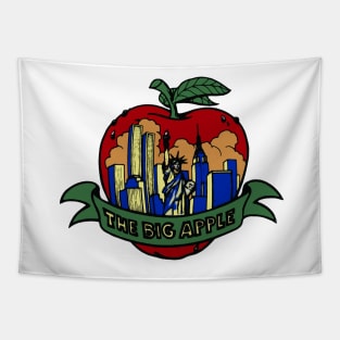 Big Apple NYC Vintage Style Tapestry