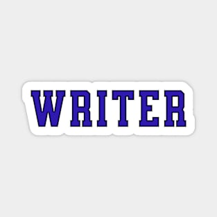 Writer University Text Magnet
