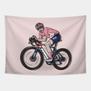 Juan Pedro Lopez Maglia Rosa Giro 2022 Tapestry