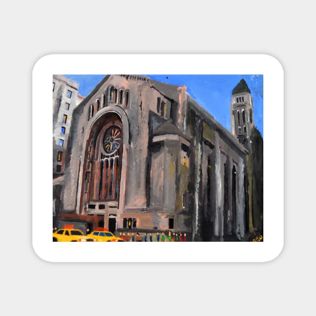 Temple Emanu-El, New York City Magnet by golan22may