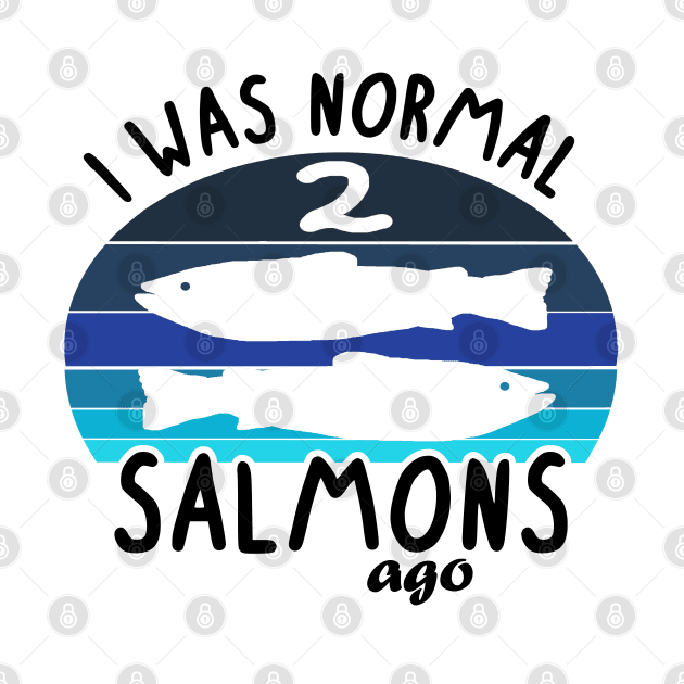 Normal 2 Salmon Ago Japan Sushi Salmon Seaweed Fishing by FindYourFavouriteDesign