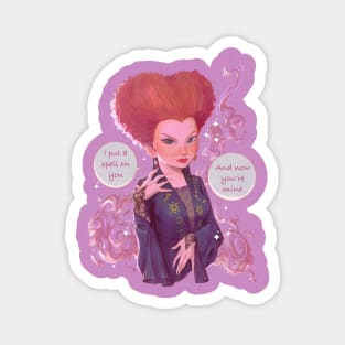 winifred sanderson Magnet