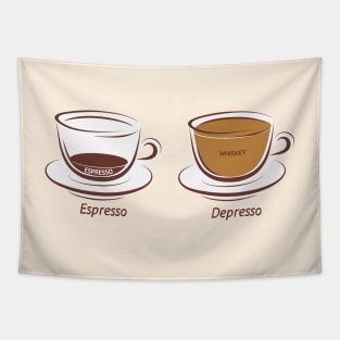 Espresso and Depresso Tapestry